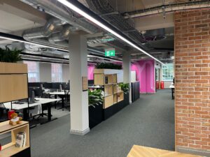 Commercial Painting and Decorating in Office