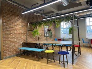 Commercial Painting and Decorating in Office